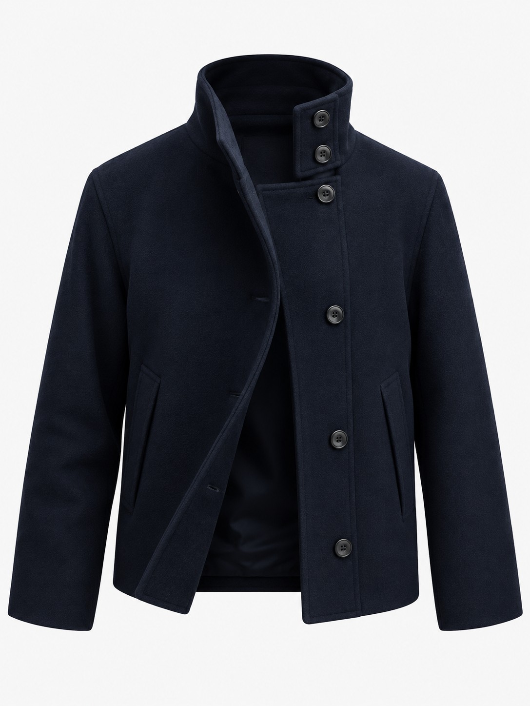 The Wool Jacket seule, ouverte